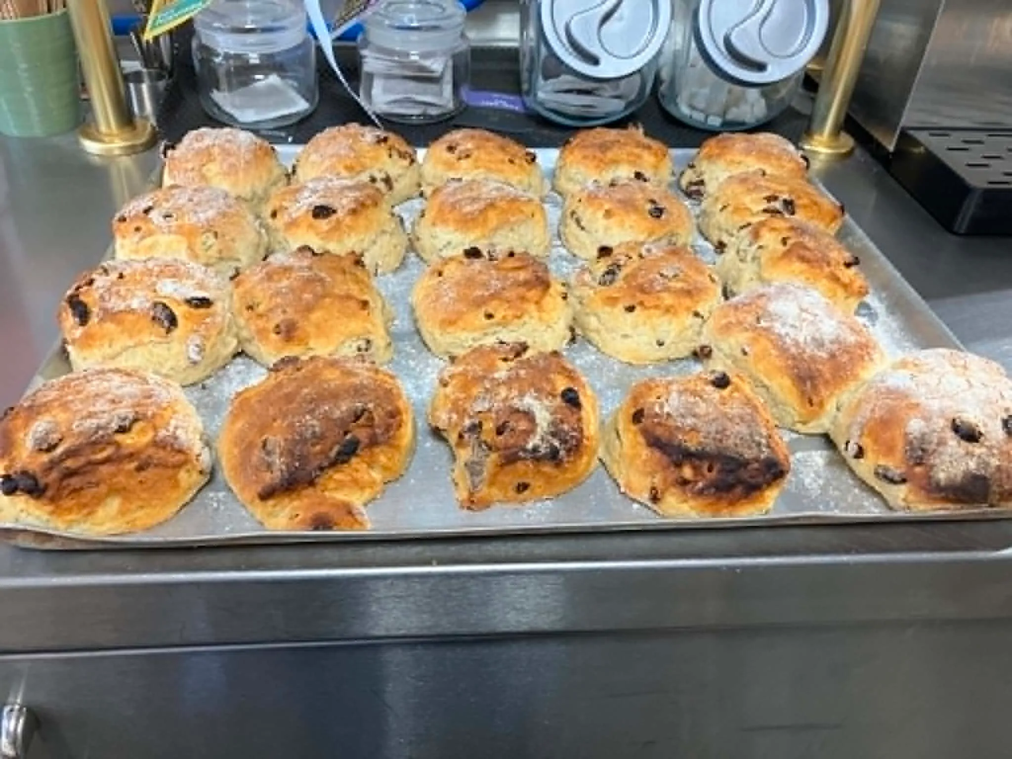 Golden Baked Scones